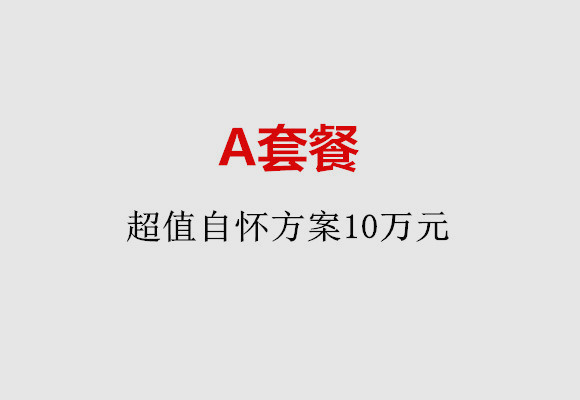 上海A套餐：超值自怀方案10万元